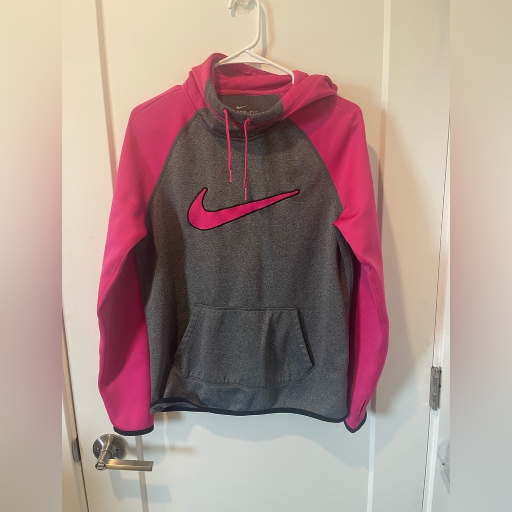 Nike pink & gray sweatshirt. Sz S.